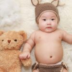 rs 149 bear design long-sleeve baby jumpsuit thespark shop