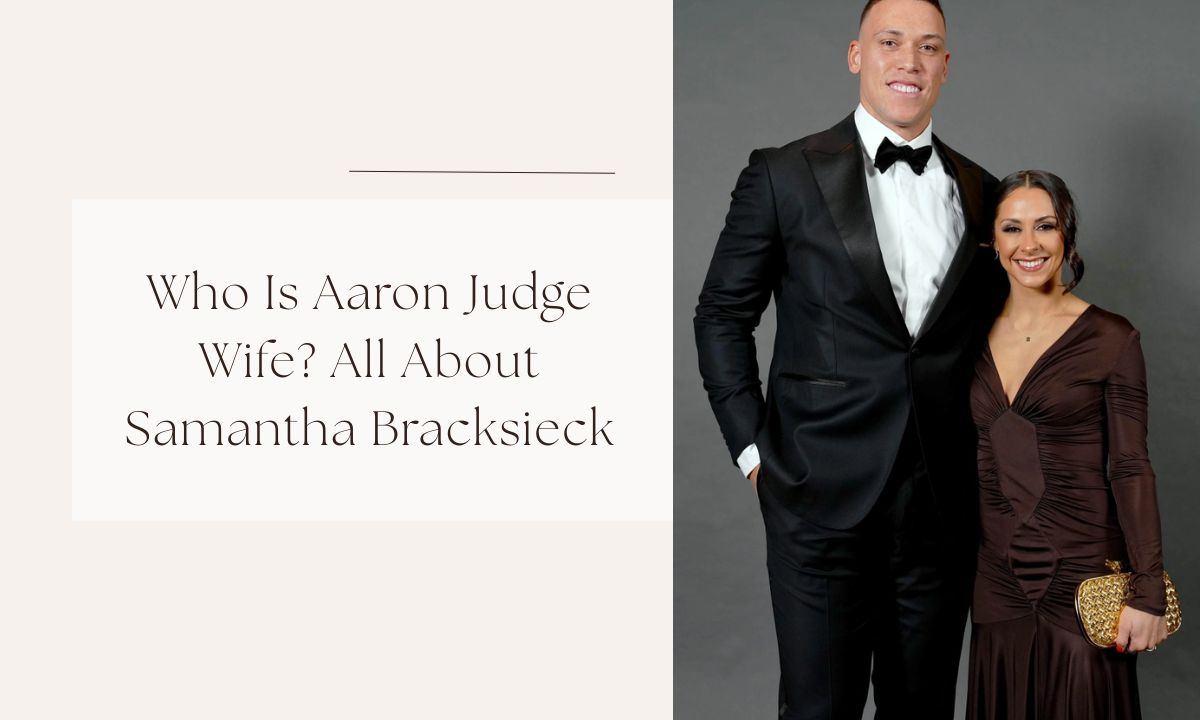 aaron judge wife
